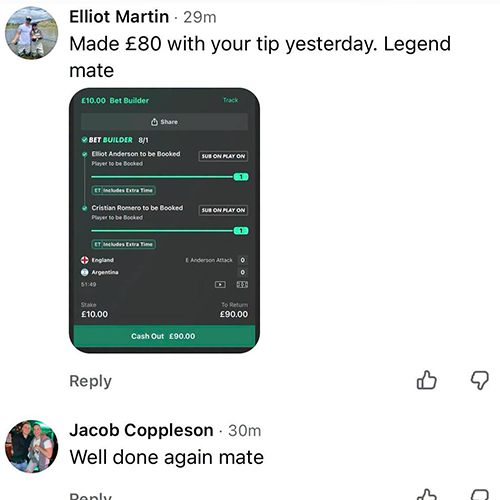 Subscriber testimonial screenshot